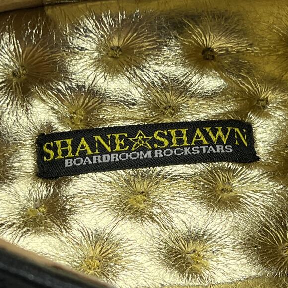 Shane & Shawn Boardroom Rockstars Slip On Loafer Men\'s 10.5 Black Dress Shoes main image 4